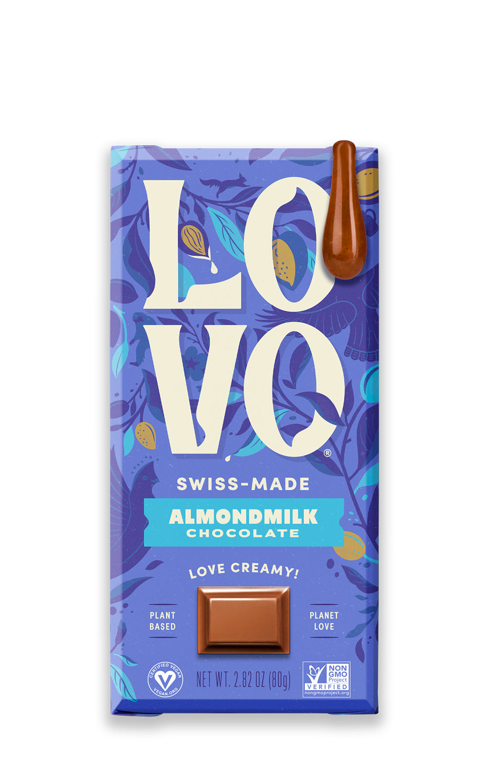 Vegan Almond Milk Chocolate - LOVO Chocolate