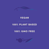 LOVO vegan milk chocolate is 100% plant based and 100% GMO free